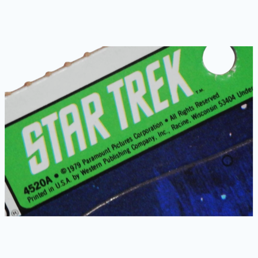 Great *Vintage (1979) TV “Star Trek” Whitman Frame Tray Puzzle Children’s #4520A