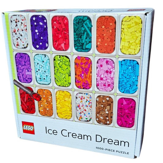 Exciting *NIB Lego: Ice Cream Dream Colorful Jigsaw Puzzle (25" x 20") 1000-pcs