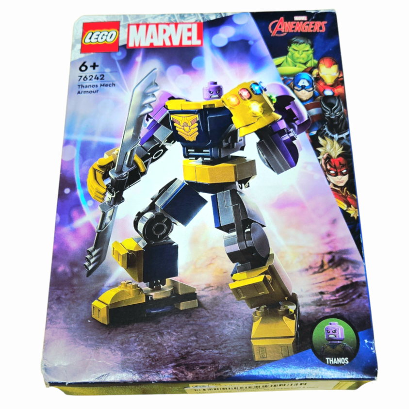 NIB *(3) Lego Marvel #76277, 76276, 76242 Thanos Venom War Machine Mech Armor