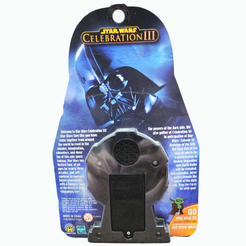 NIB *Hasbro Star Wars (Celebration 3) Darth Vader Action Figure 2005