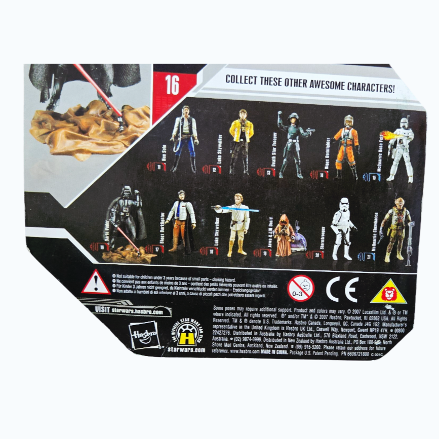 NIB *Star Wars 30th Anniv. Darth Vader Hasbro's Saga Legends Figure/Coin