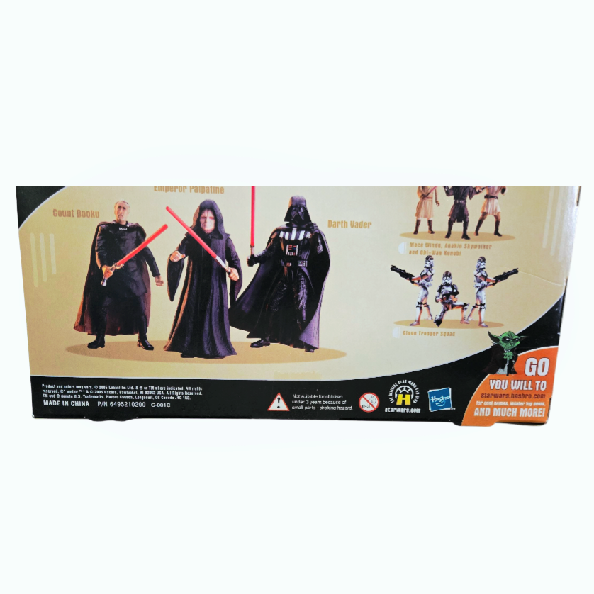 NIB *Star Wars Revenge of the Sith: Commemorative Episode III (3-Pack)