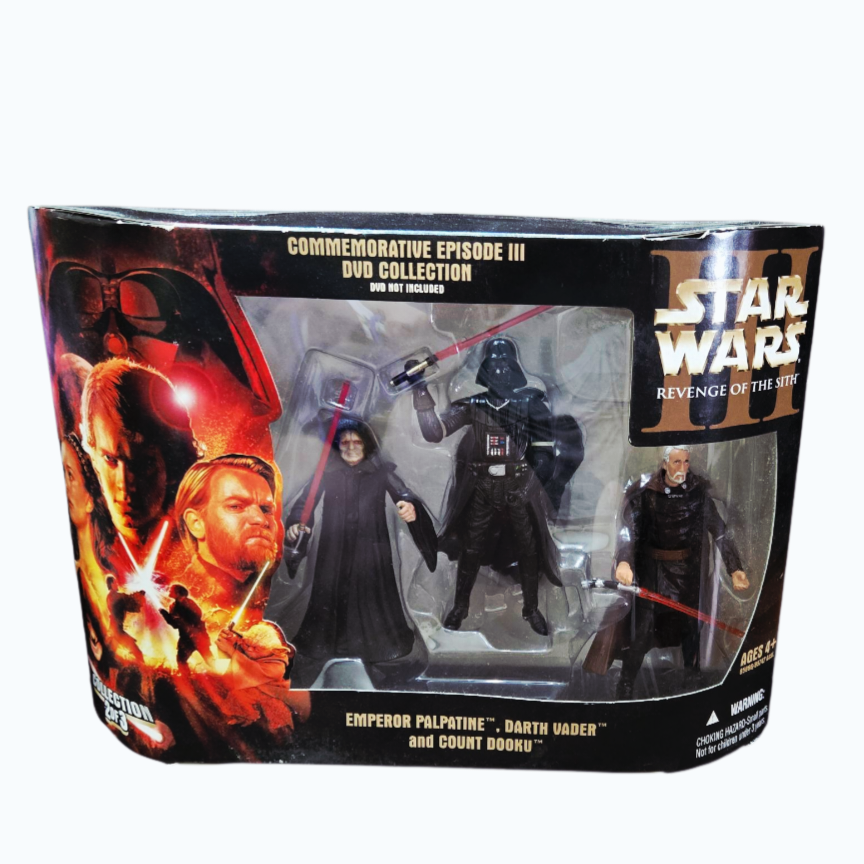 NIB *Star Wars Revenge of the Sith: Commemorative Episode III (3-Pack)