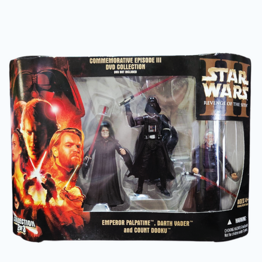 NIB *Star Wars Revenge of the Sith: Commemorative Episode III (3-Pack)
