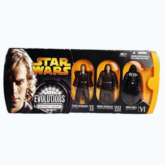 NIB *Star Wars: Revenge of the Sith Evolutions "Anakin to Darth Vader" 2005