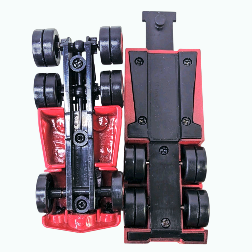 NIB *Spider-Man MOVIE RIG TRUCK Die Cast Action Sequence B +