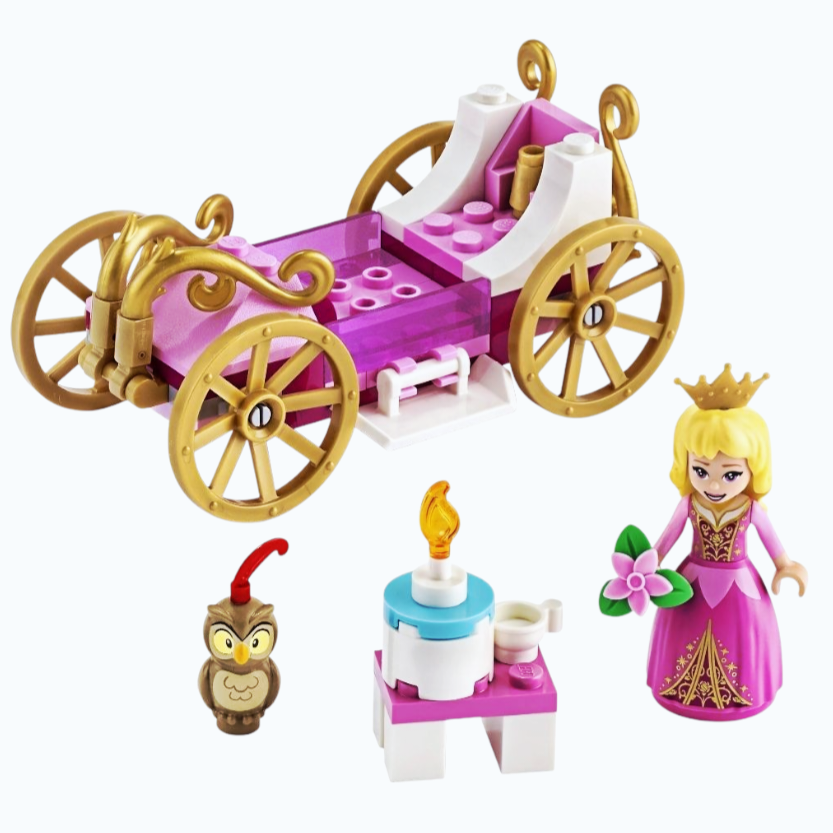 NIB *Lego Disney Princess "Aurora's Royal Carriage" 43173 Building Set [62 pcs]