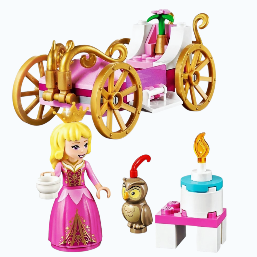 NIB *Lego Disney Princess "Aurora's Royal Carriage" 43173 Building Set [62 pcs]