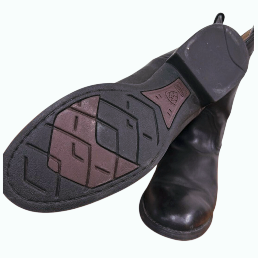 Ariat Heritage Roper Black Leather Boots 10002280 Western (Men's US 14D)