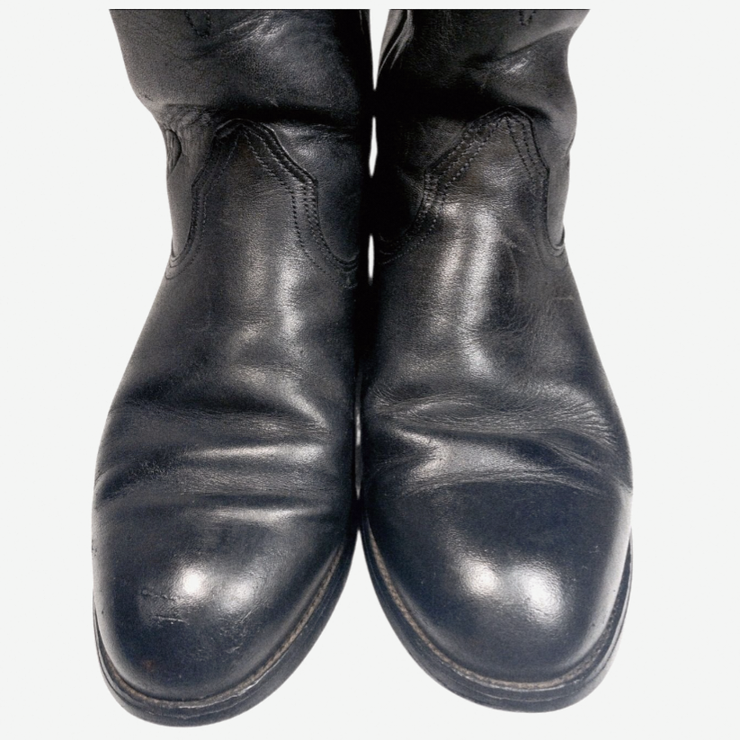 Ariat Heritage Roper Black Leather Boots 10002280 Western (Men's US 14D)