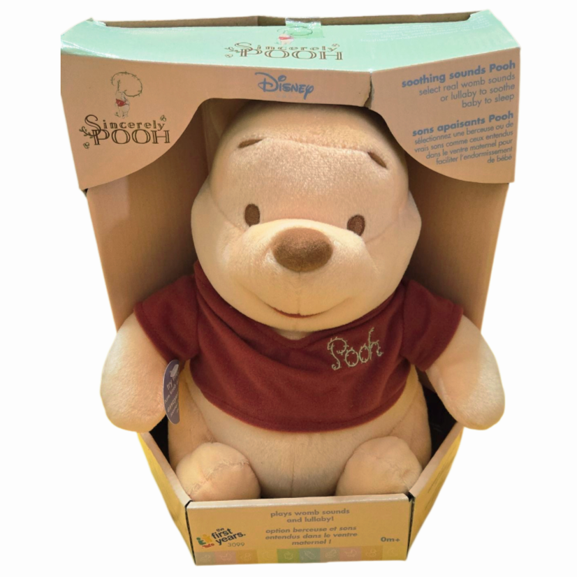 NIB *Disney Baby Winnie The Pooh: "Sincerely Pooh" 1st Years/White Noise For Sleep