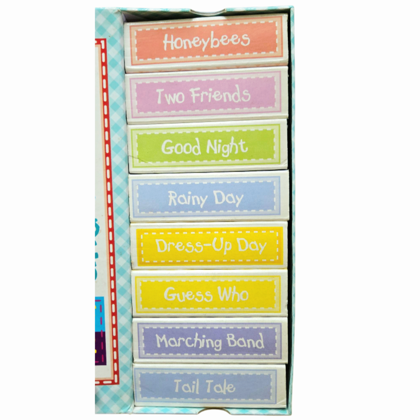 Great *Pooh & Friends "Book Block" & Case (10 Mini Books Set) Hardcover 1999