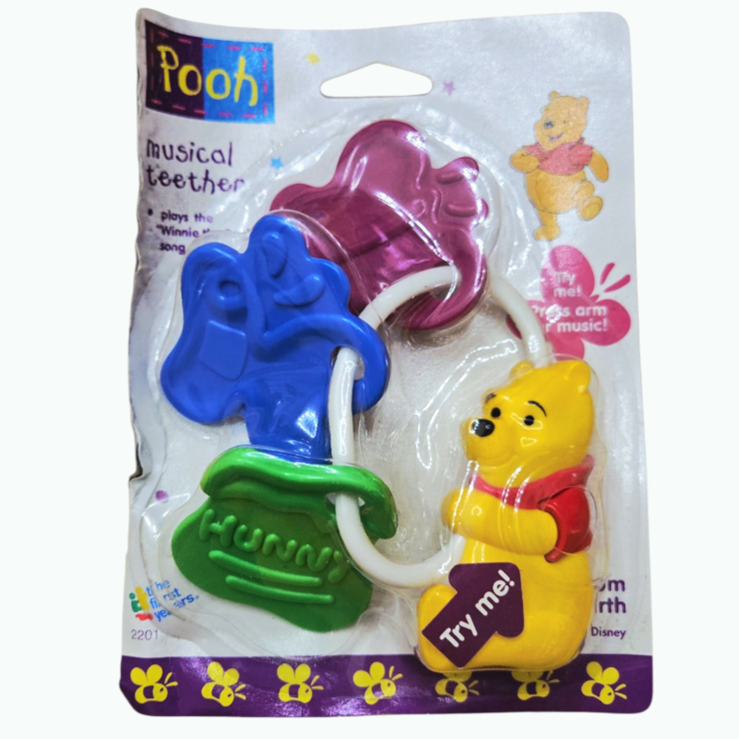 NIP *Winnie-the-Pooh 6pc Collection: Cover Set, Hoodie, Burp, Teether, Bath Cap, Clips +