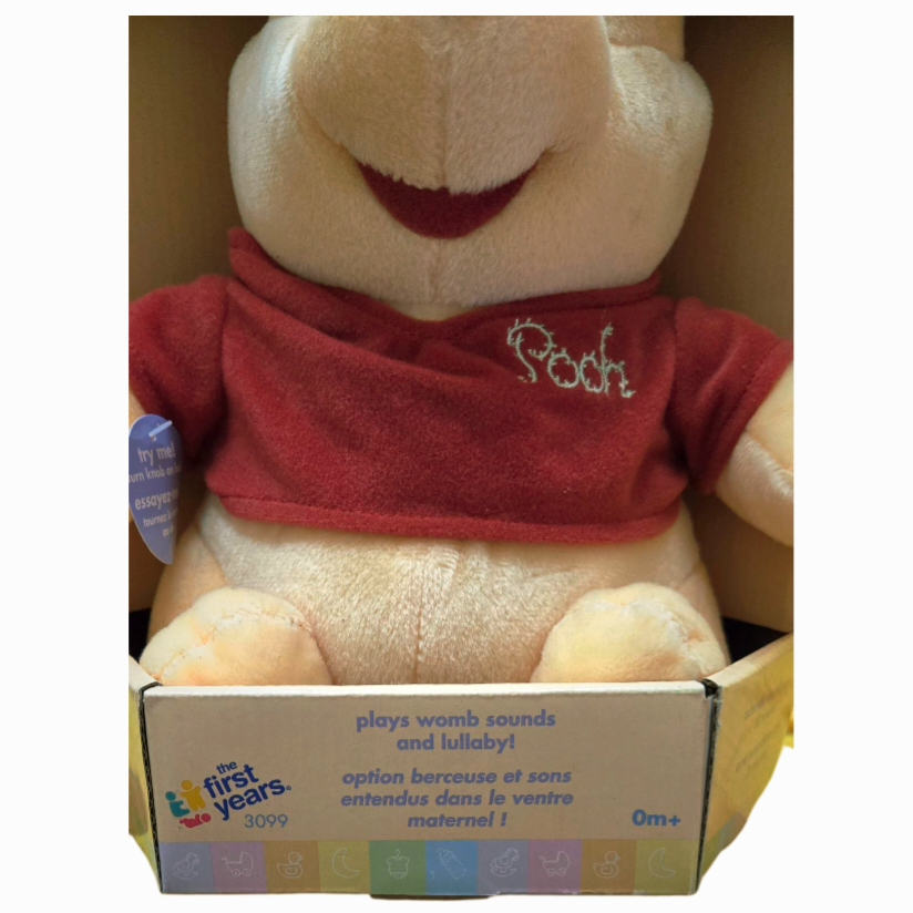 NIB *Disney Baby Winnie The Pooh: "Sincerely Pooh" 1st Years/White Noise For Sleep