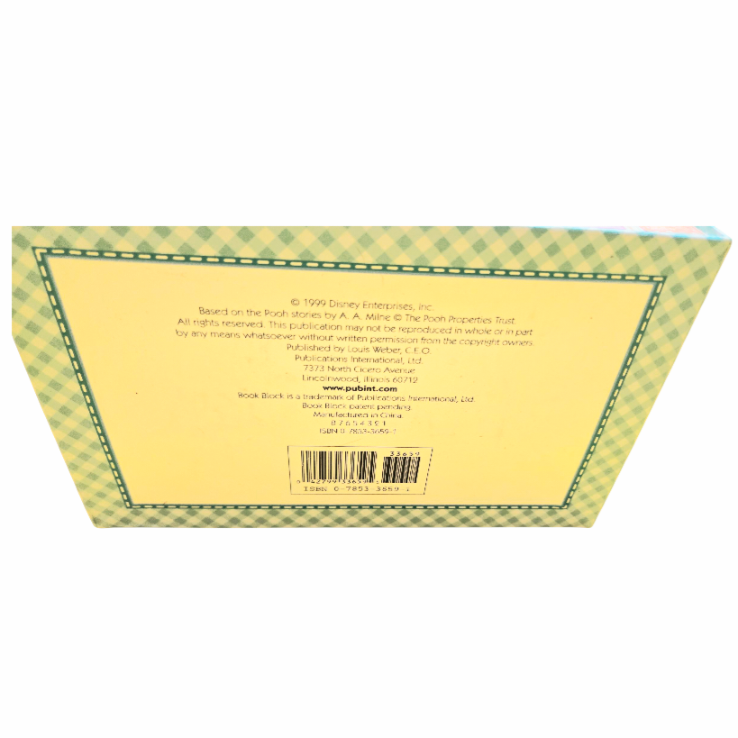 Great *Pooh & Friends "Book Block" & Case (10 Mini Books Set) Hardcover 1999