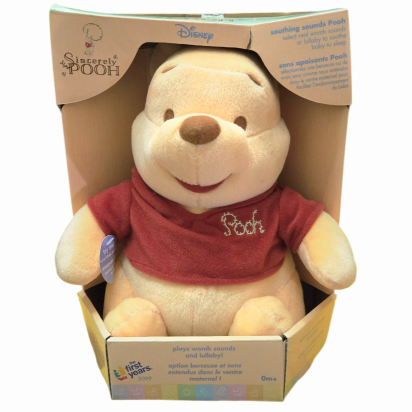 NIB *Disney Baby Winnie The Pooh: "Sincerely Pooh" 1st Years/White Noise For Sleep