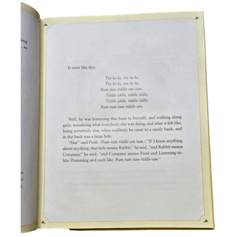 Winnie-the-Pooh & Friends by A.A. Milne -75th Anniversary Hardcover Edition Book