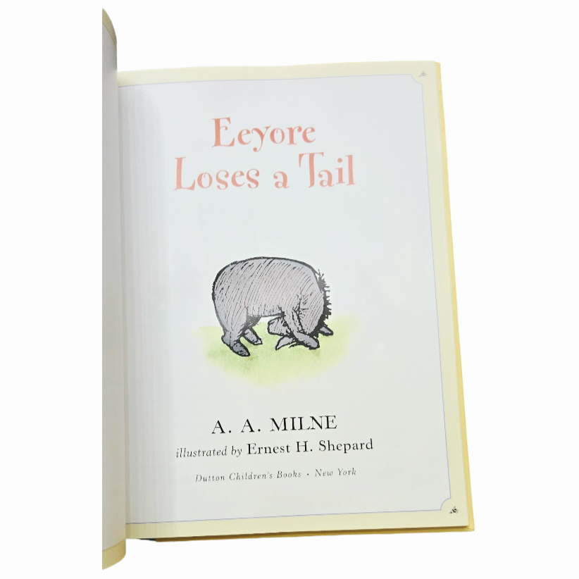 Winnie-the-Pooh & Friends by A.A. Milne -75th Anniversary Hardcover Edition Book