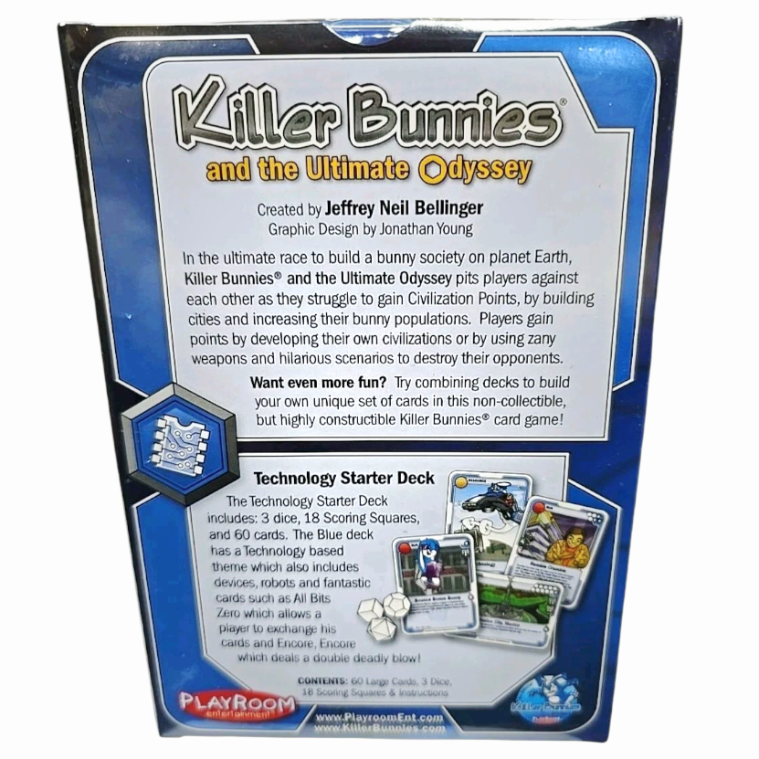 NIB *Killer Bunnies Ultimate Odyssey: Technology Starter Deck
