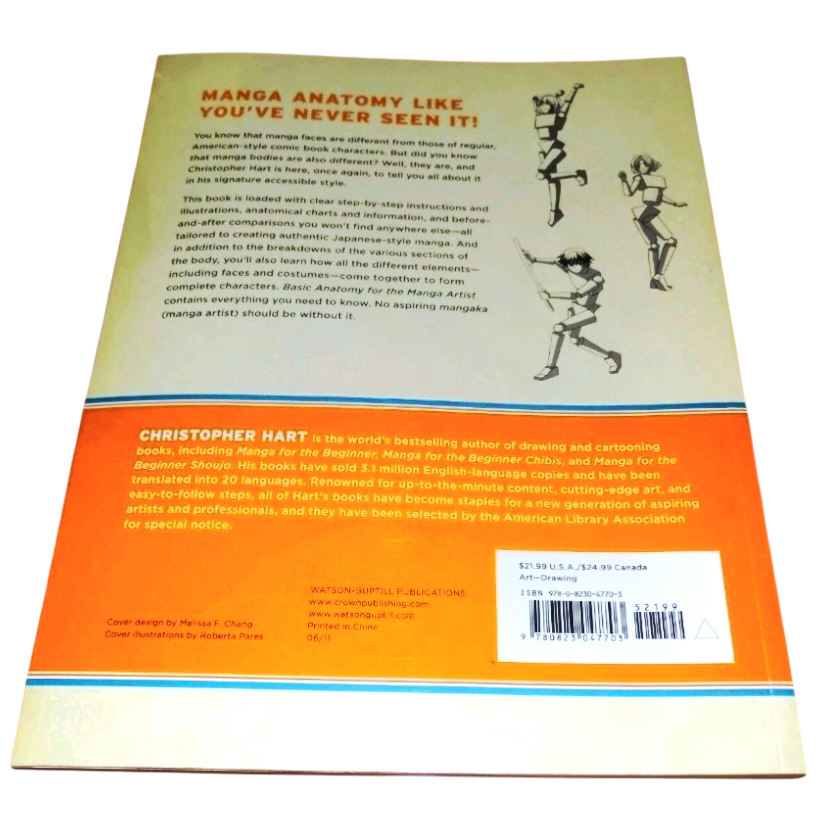 Basic Anatomy for the Manga Artist: Start Drawing Manga Characters Book