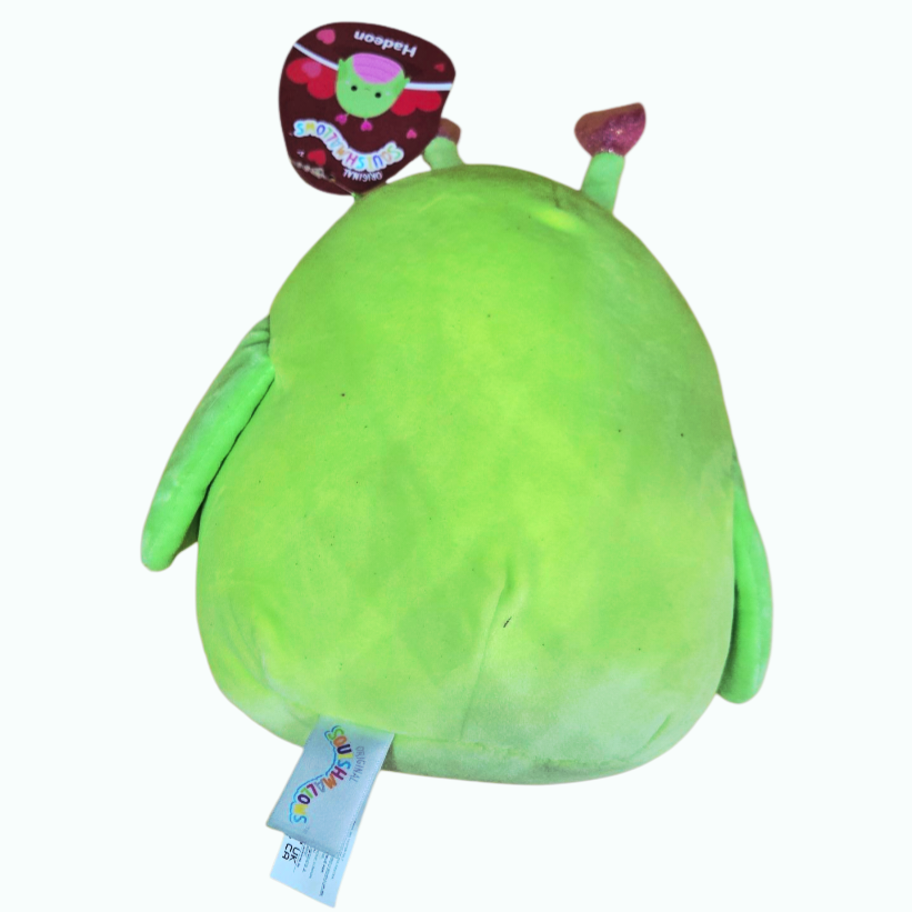 NWT *Squishmallow "Hadeon" The 8" Plush Grasshopper (Valentine 23' & Love Bunch)