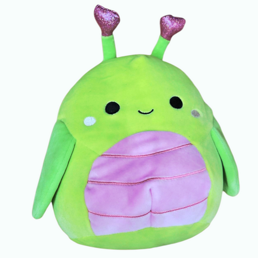 NWT *Squishmallow "Hadeon" The 8" Plush Grasshopper (Valentine 23' & Love Bunch)