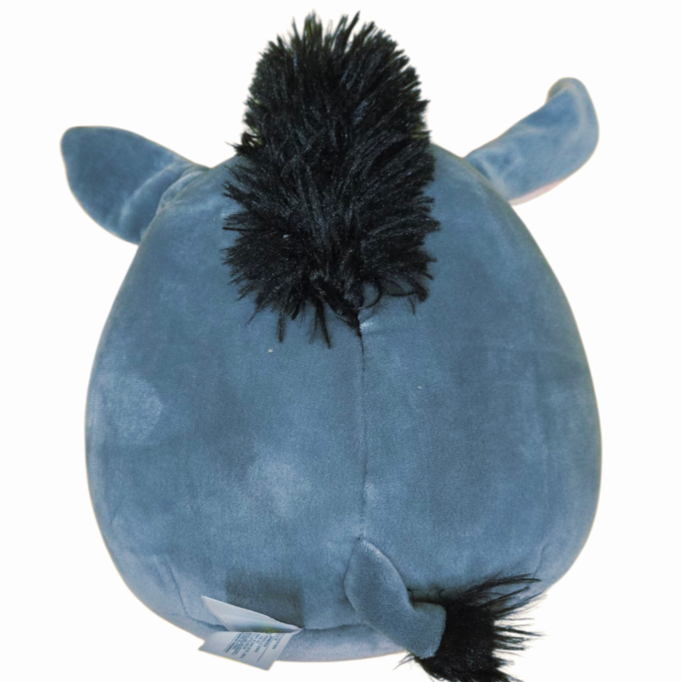 NWT *Squishmallow "Jason" The 8" Plush Grey-Blue Donkey (KellyToys)