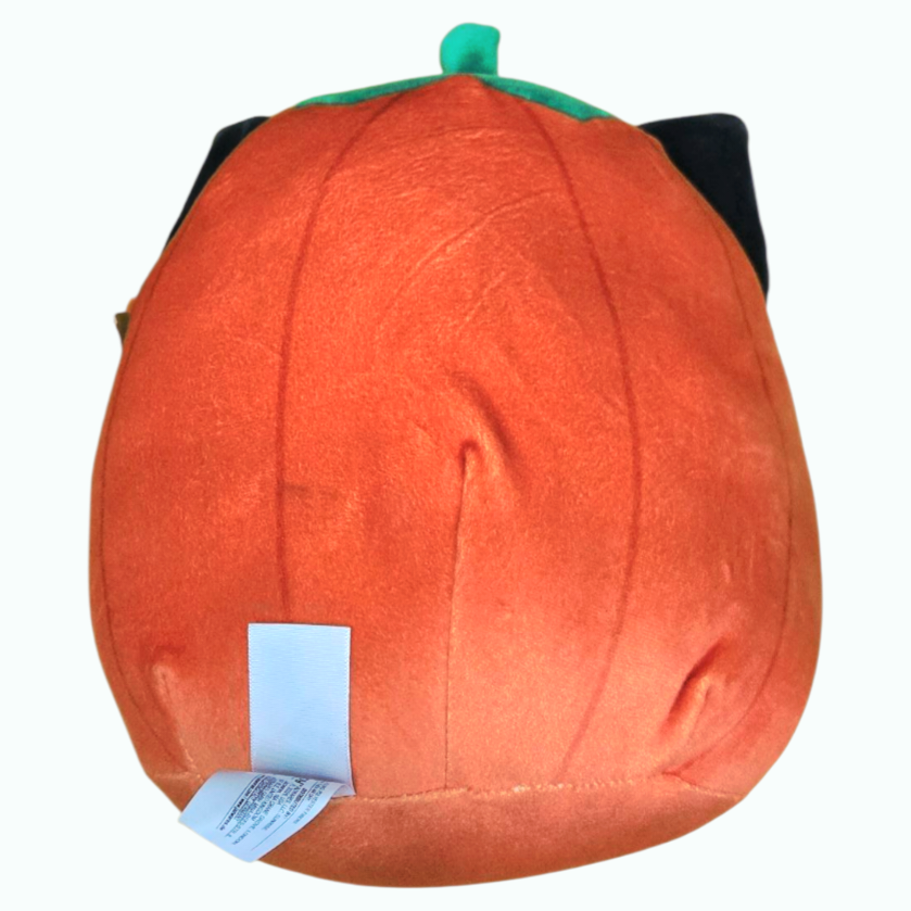NWT *Squishmallow "Calio" the 8" Plush Black Cat in a Pumpkin Costume