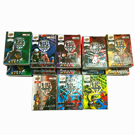 13 Marvel (EXPANSION DECKS) *Upper Deck vs. System: Spidey-Foes + etc.,