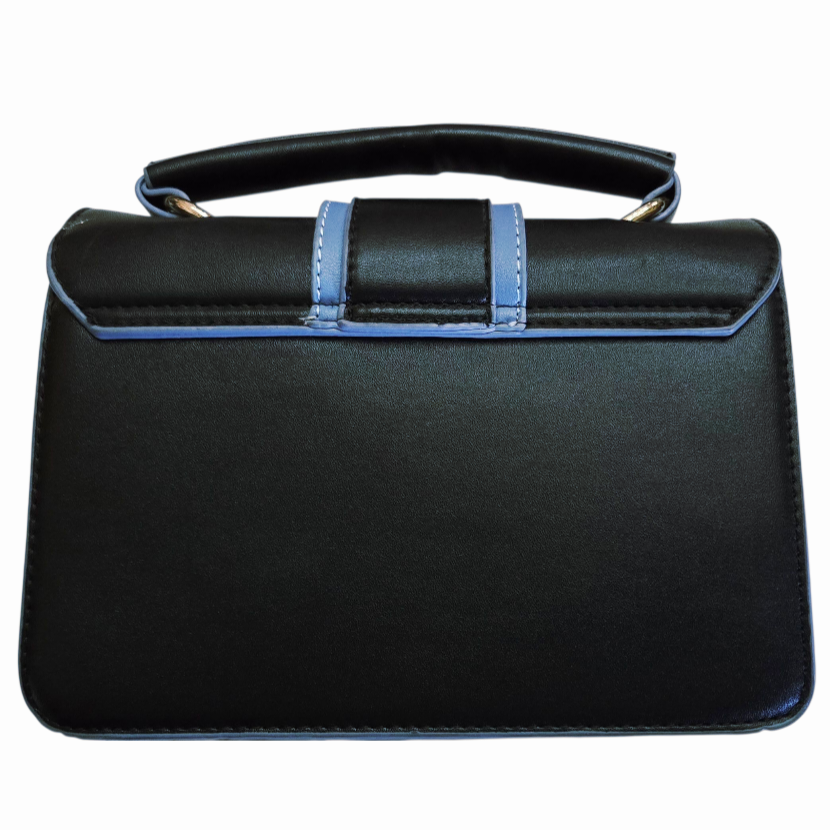 NEW *Julia Kays Leather BUTTERFLY Handle Purse Shoulder Bag (9x6x3")