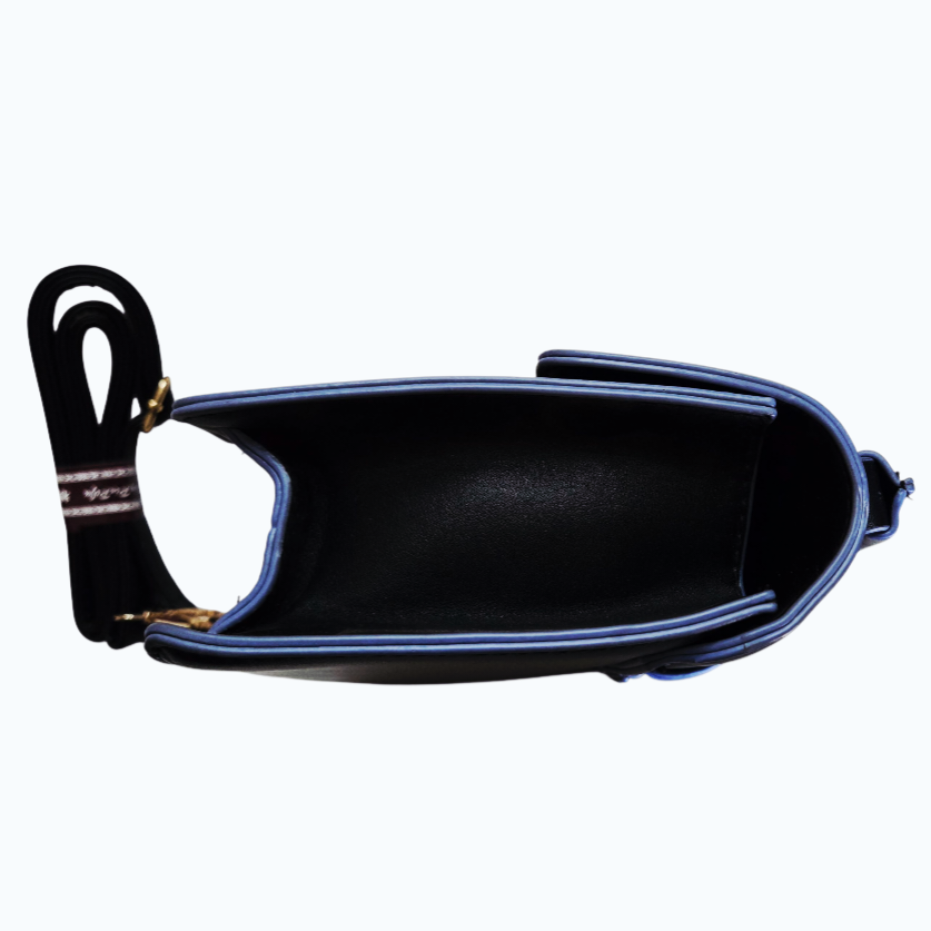 NEW *Julia Kays Leather BUTTERFLY Handle Purse Shoulder Bag (9x6x3")