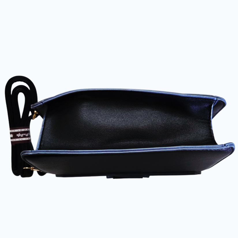 NEW *Julia Kays Leather BUTTERFLY Handle Purse Shoulder Bag (9x6x3")