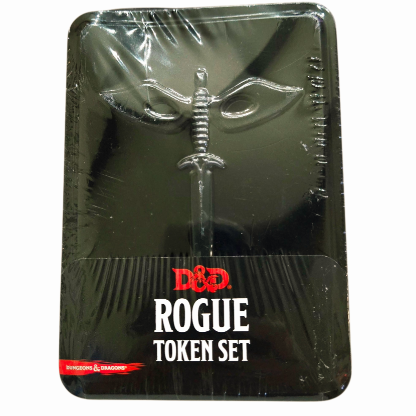 NWT *Dungeons & Dragons (D&D) Rogue Token Set w/ Embossed Case #72512