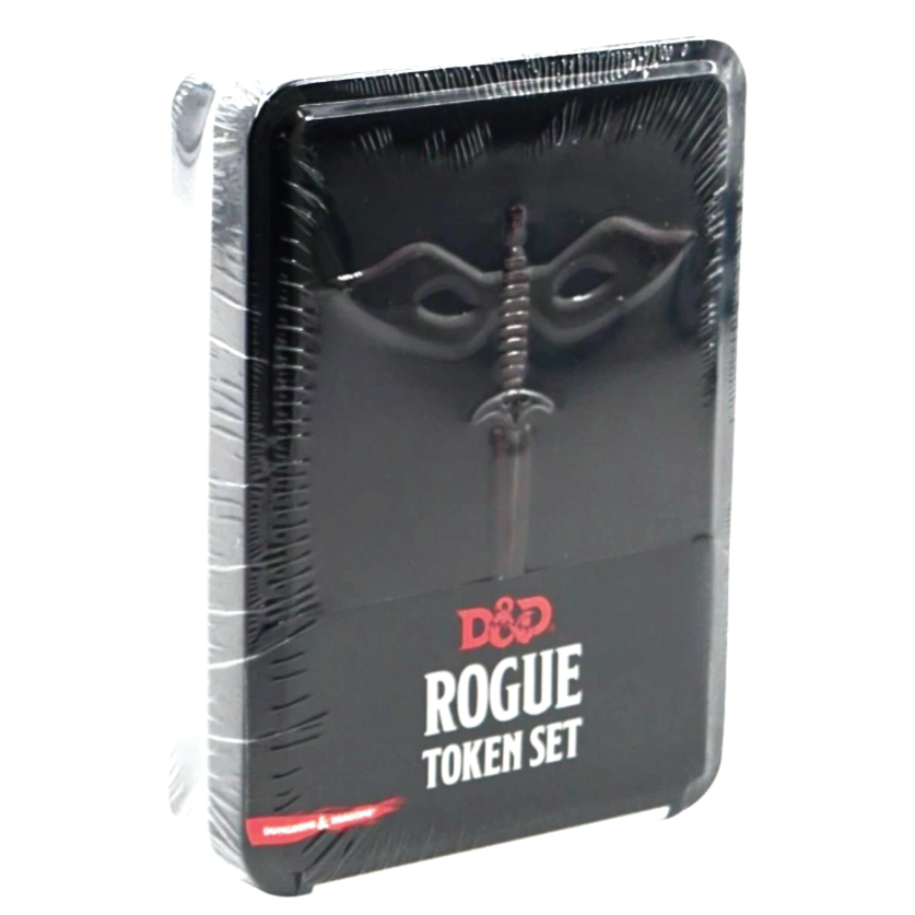 NWT *Dungeons & Dragons (D&D) Rogue Token Set w/ Embossed Case #72512