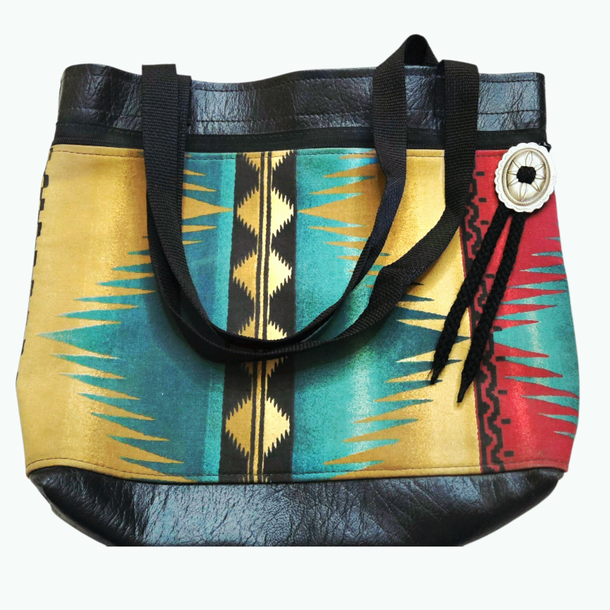 Beautiful *Handmade Southwest Native Inspired Shoulder Bag