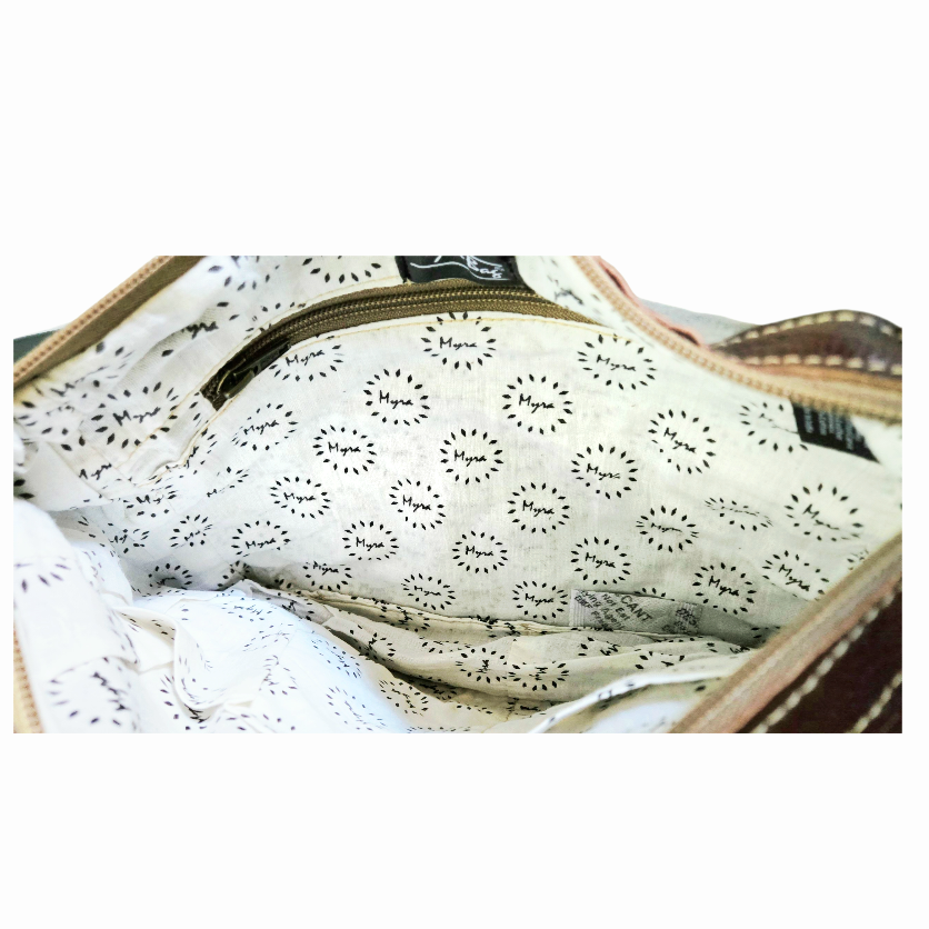 NWT *Myra "Luguni" Rustic Cowgirl Shoulder Bag Southwest Woven Pattern