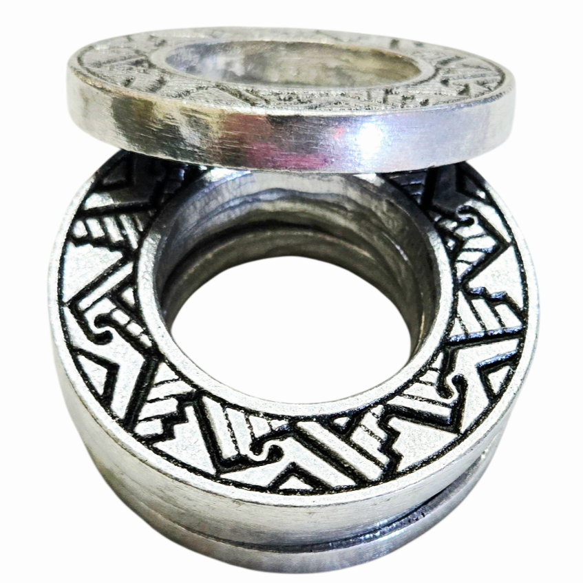 NIB *Wilton Armetale Antiquity "Jazz" (4 Napkin Rings) #207947