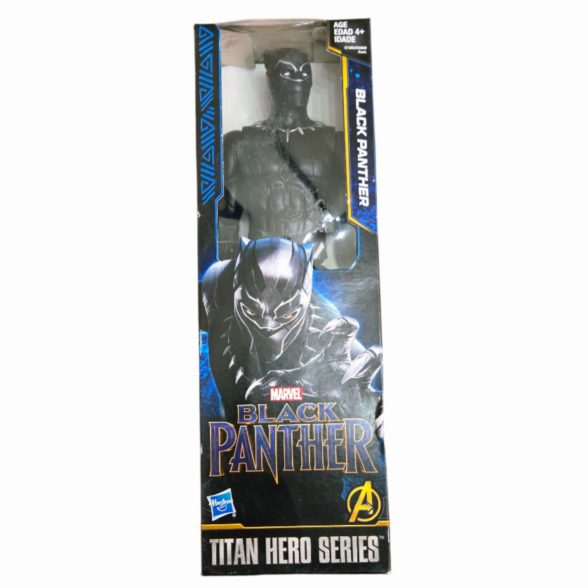 NIB *Marvel Black Panther (T'Challa) Titan Hero Series 12" Action Hero Hasbro (2017)