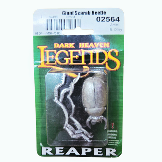 NIB *Dark Haven Legends: Giant Scarab Beetle Reaper Minature #02564
