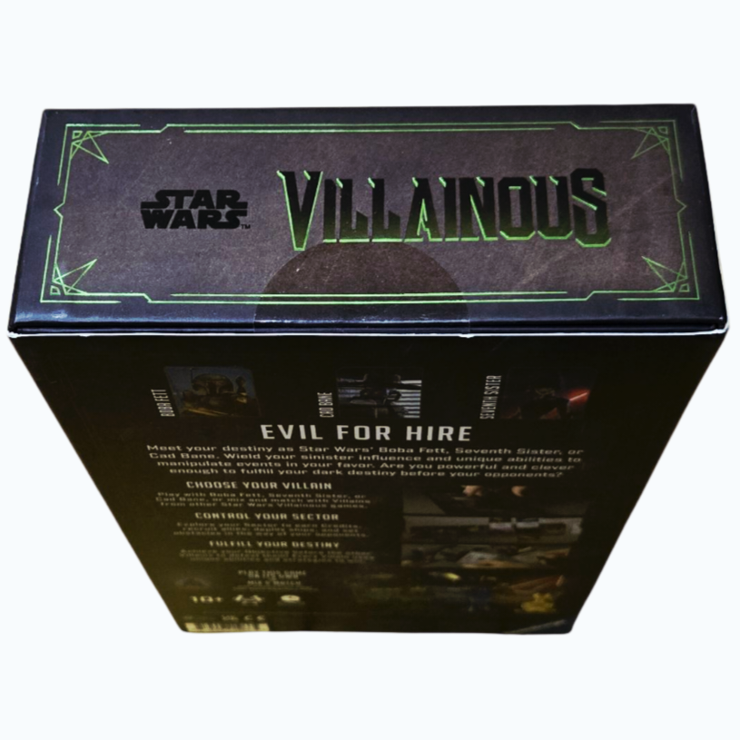 NEW *Ravensburger Star Wars Villainous Board Game (Scum & Villainy Piece) Exclusive
