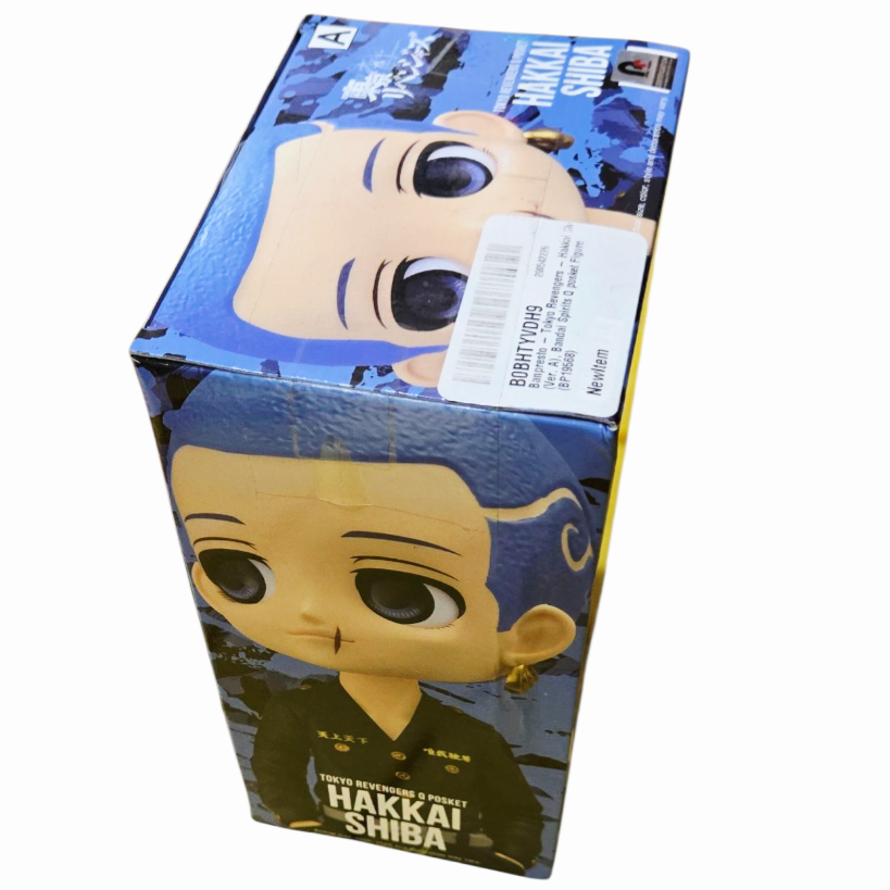 NEW *Banpresto Tokyo Revengers Q Posket Hakkai Shiba Figure (Ver. A) Blue