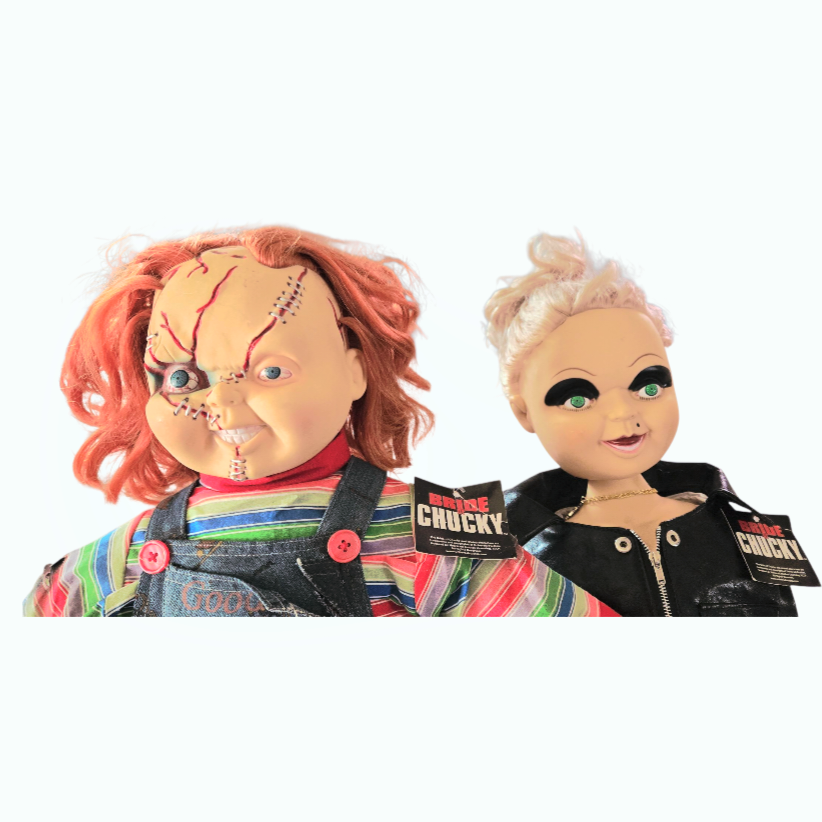 NWT *Two Life-Size Chucky & Tiffany Valentine Dolls (Bride of Chucky)