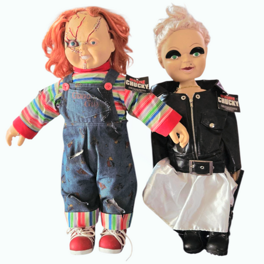 NWT *Two Life-Size Chucky & Tiffany Valentine Dolls (Bride of Chucky)