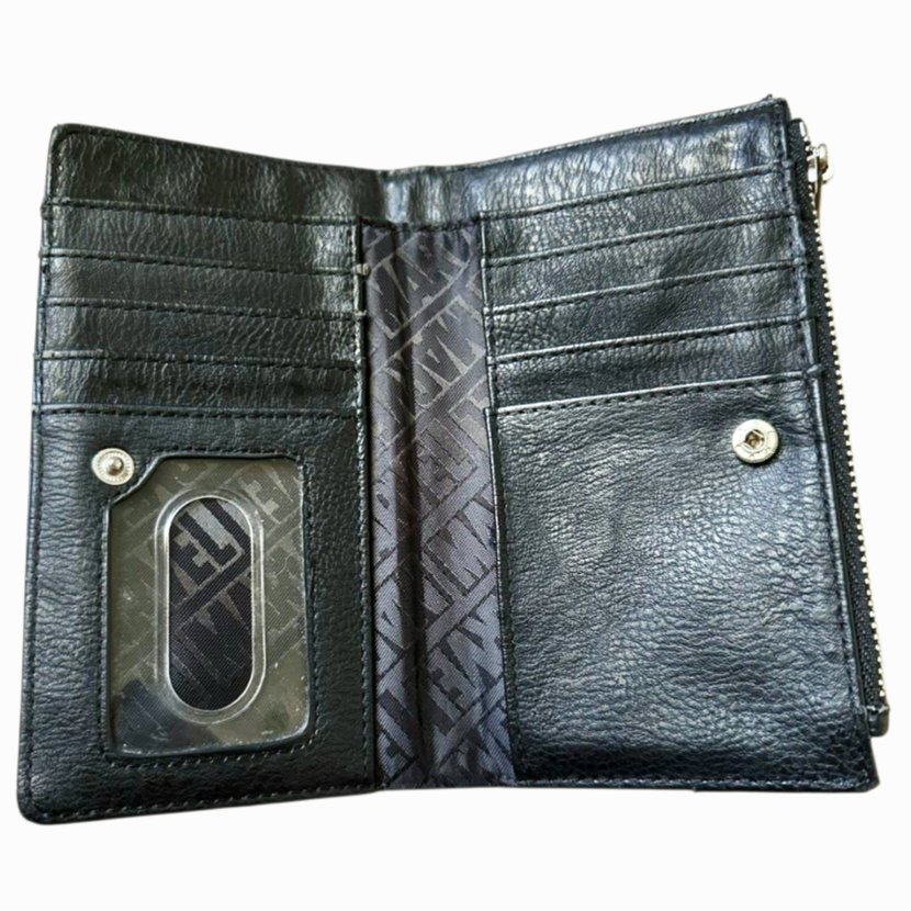 Nice *Loungefly Marvel Avengers: Endgame Chibi All-Over-Print Flap Wallet