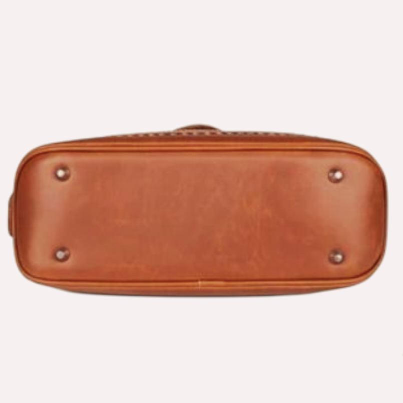 NEW *Montana West Tooling Studded Concealed Carry Shoulder Handbag