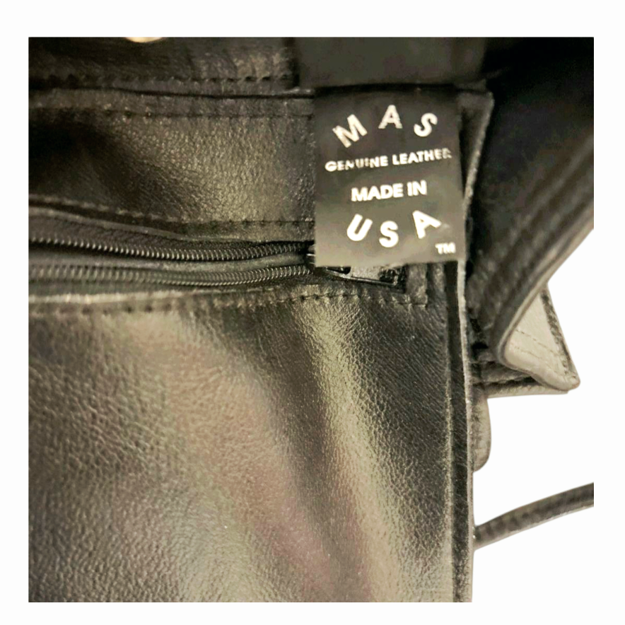 Harley-Davidson *Embroidered Leather Logo Biker Shoulder Handbag Purse (10x7")