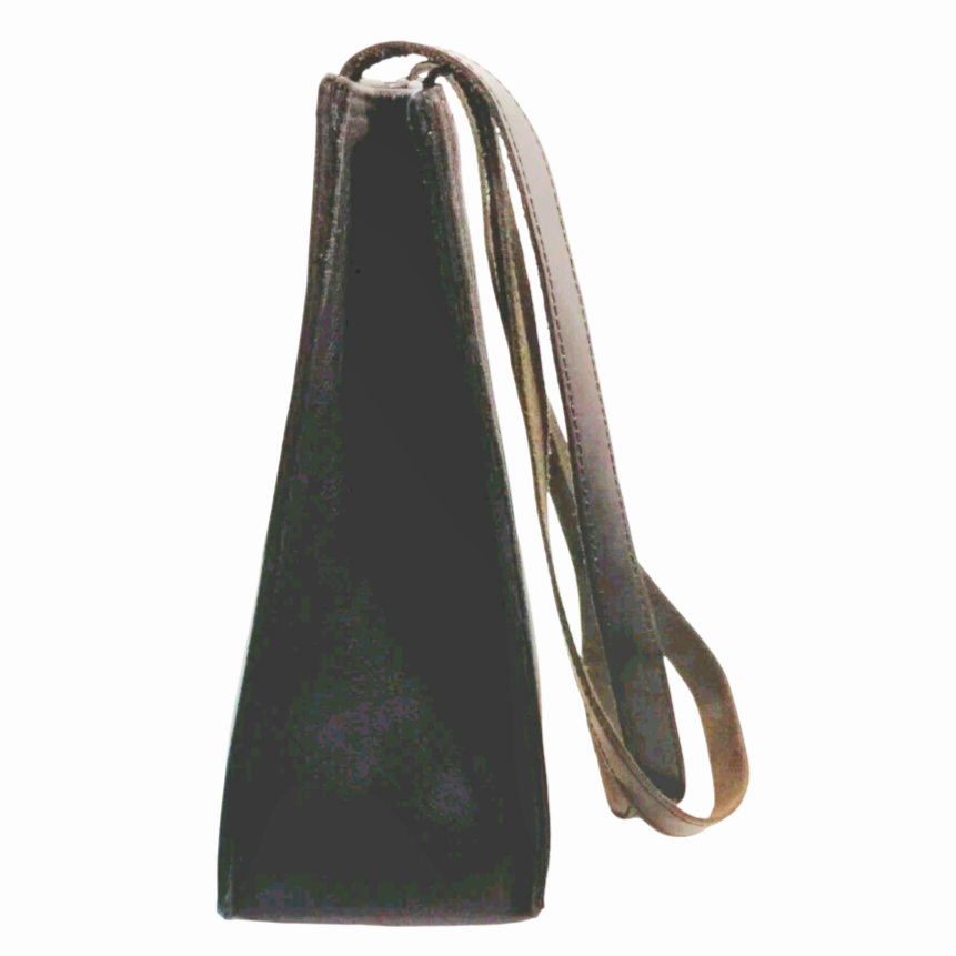 Harley-Davidson *Embroidered Leather Logo Biker Shoulder Handbag Purse (10x7")