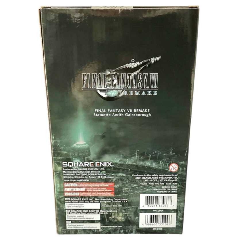 NEW *Square Enix Final Fantasy VII Remake Statuette Aerith Gainsborough Figure