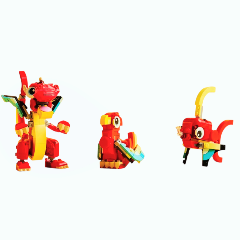 NEW *Lego Creator 3-in-1 "Red Dragon" #31145 (149 pcs)