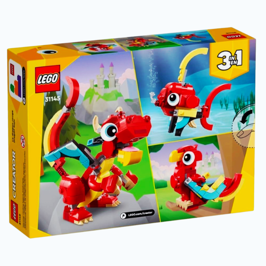 NEW *Lego Creator 3-in-1 "Red Dragon" #31145 (149 pcs)